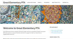 Desktop Screenshot of groutpta.com